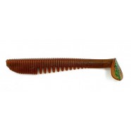 Силіконова приманка на хижака, Taipan Pike-Kill, 3,0 дюйми, 8шт/уп, колір №01 Green pumpkin